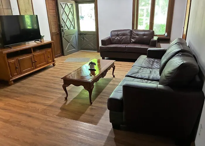 Main Level Rustic Getaway, Woodsy Area Hébergement de vacances